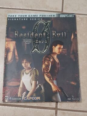 Resident Evil Zero Official Strategy Guide Book 2002 by BradyGames Capcom